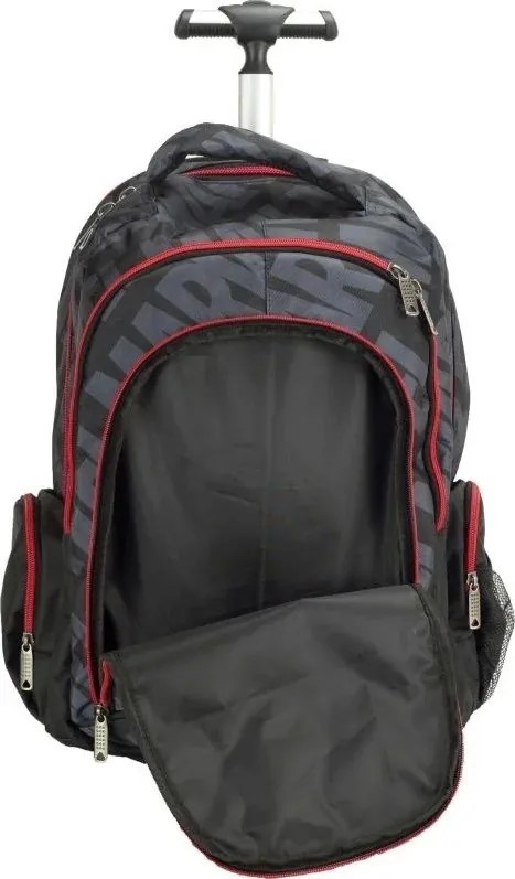 Marvel Black gurulós iskolatáska, táska 46 cm