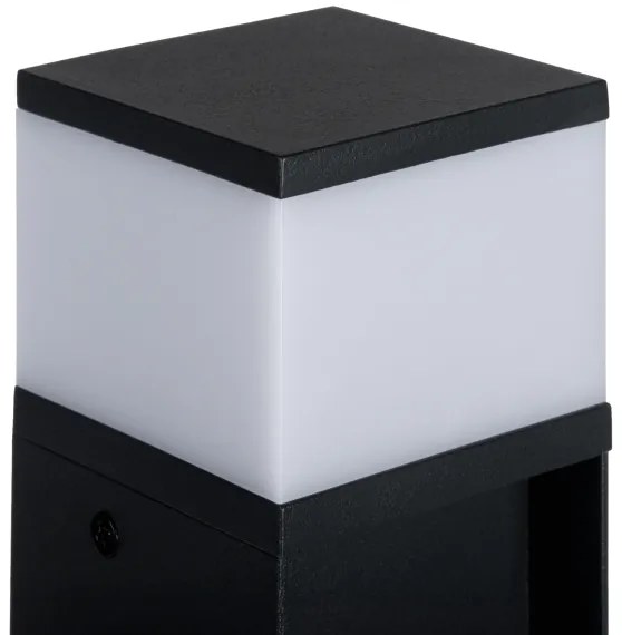 Kanlux 38760 - Kültéri fali lámpa DASTEN 1xG9/11W/230V IP44 fekete