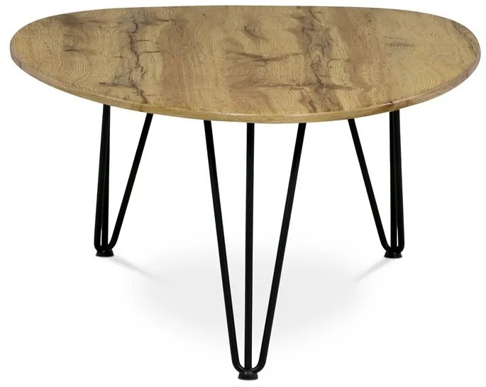 Dohányzóasztal 120 × 67 × 46 cm MDF vadtölgy AF-3014 OAK