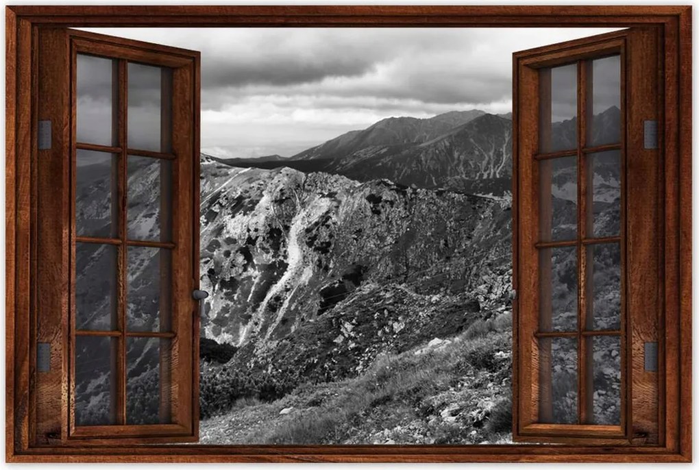 Poszterek 60x40 Tátra Lengyel hegyek Kilátás