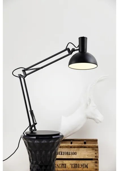 DFTP by Nordlux - Asztali lámpa ARKI 1xE27/60W/230V fekete