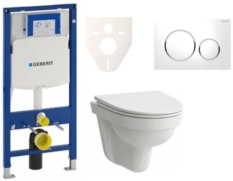 Fali WC szett Geberit előtétfalas szereléshez + Laufen Pro Nordic WC SIKOGES3H4
