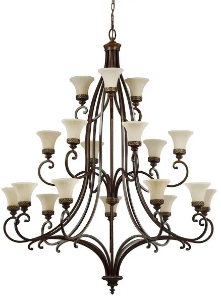 Feiss FE-DRAWING-ROOM18 - Csillár láncon DRAWING ROOM 18xE27/60W/230V