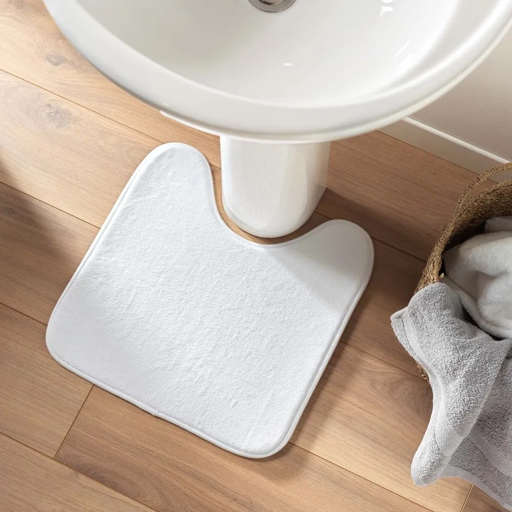Fehér fürdőszobai kilépő WC-hez 45x45 cm Vitamine – douceur d'intérieur
