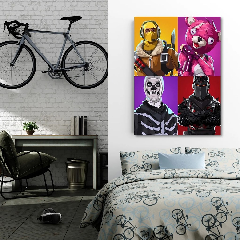 Gario Vászonkép A csapat fortnite - Nikita Abakumov Méret: 60 x 90 cm