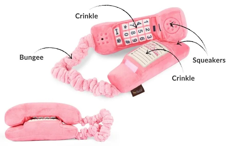 Játék kutyáknak Telefon - P.L.A.Y.