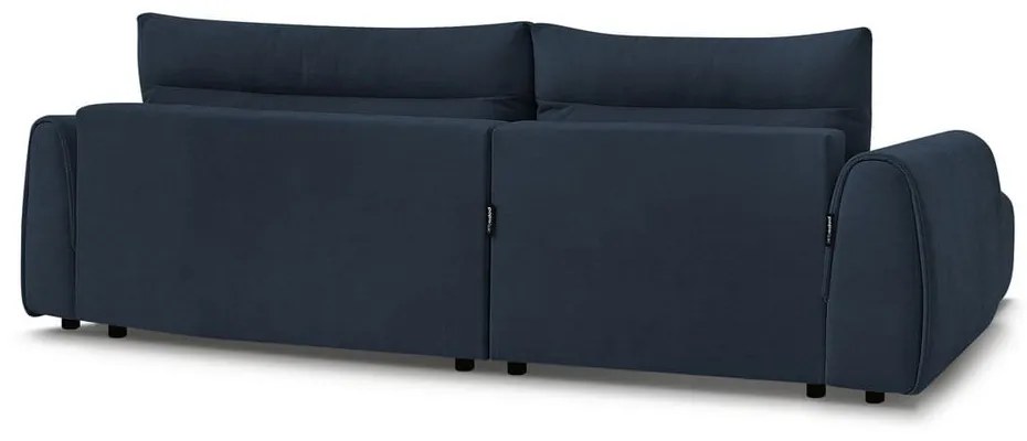 Sötétkék sarokkanapé Aden – Bobochic Paris