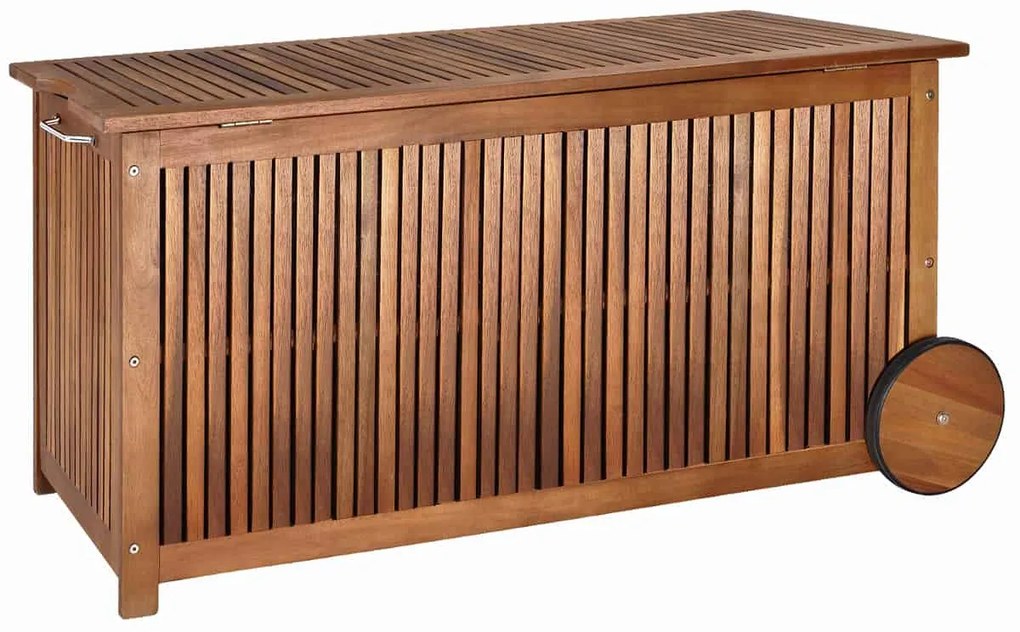 Deuba Fa tárolódoboz 350 l - akác