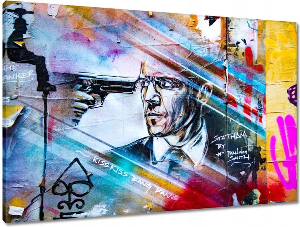 Vászonkép 90x60 Graffiti Utcaművészet
