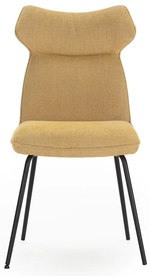 Mustársárga étkezőszék szett 2 db-os Dara – Marckeric