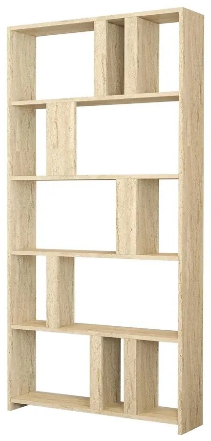Könyvespolc Lima - Travertine