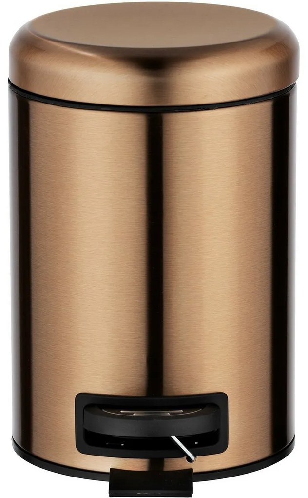 Wenko Leman 3 l pedálos szemetes, réz, 3 l