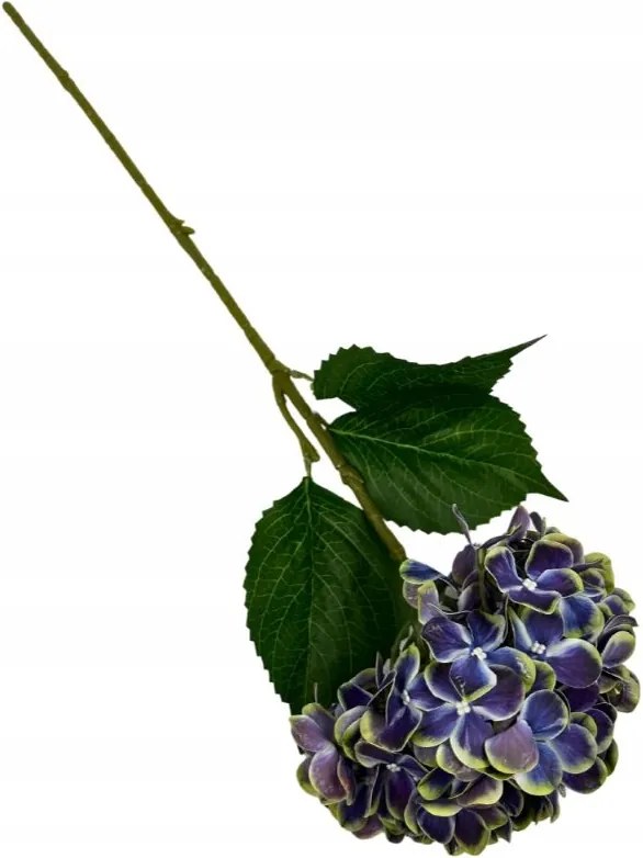Hortenzia műág 60 cm sötétkék