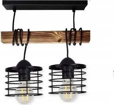 Függőlámpa Kötény 2 -fénypontok E27