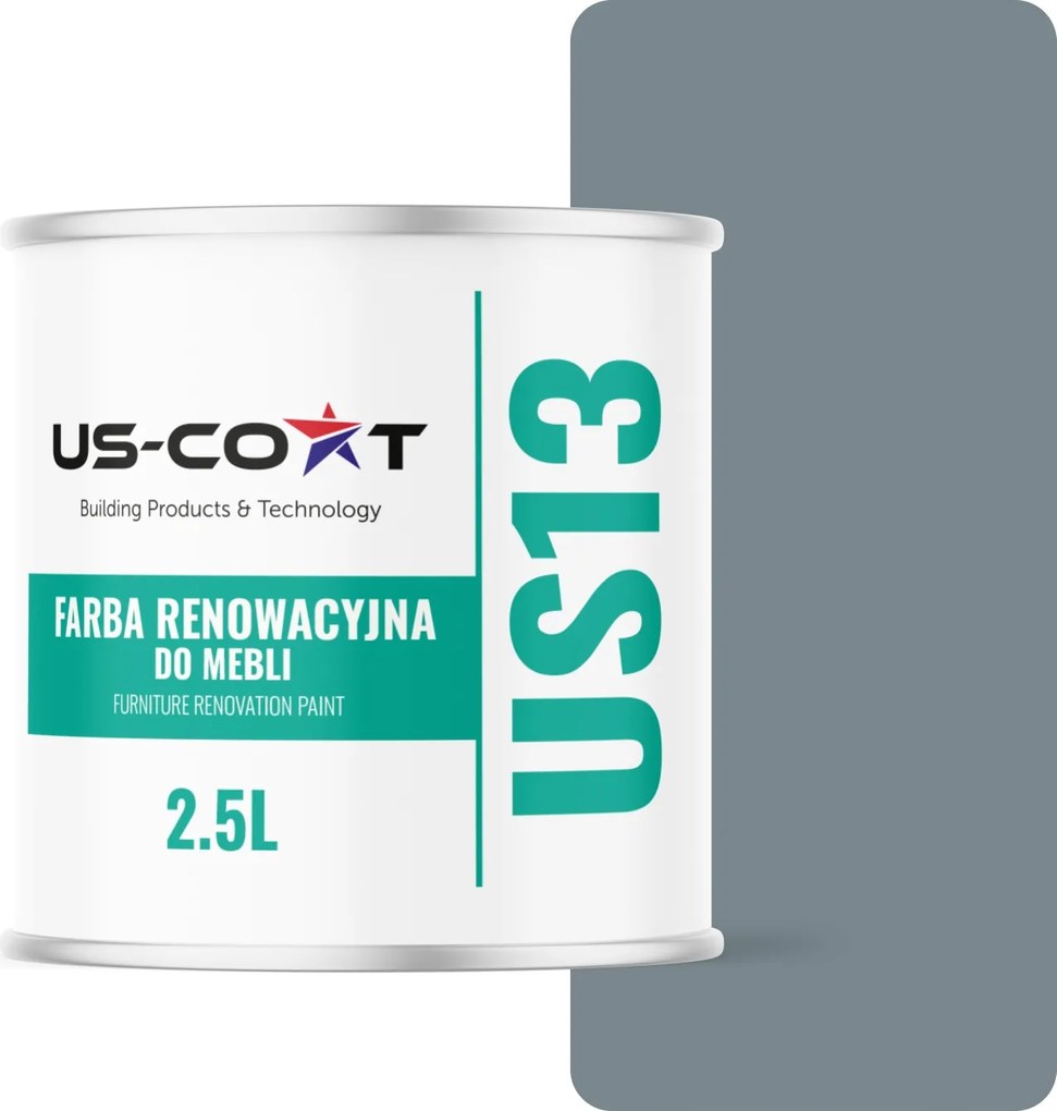 Konyhabútor Festék Szekrény Frontok Mókus Szürke Ral 7000 Matt 2,5L