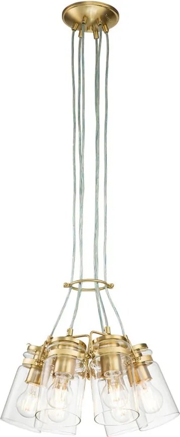 Kichler Brinley KL-BRINLEY6-BB Függőlámpa 6x60W/E27