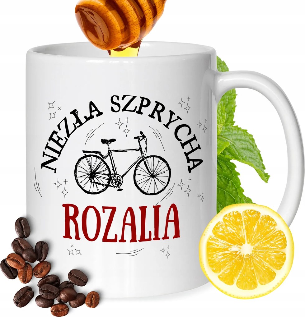 Bögre Rozáliának Barátnőknek Ajándék Nyomtatott Fehér 330ml