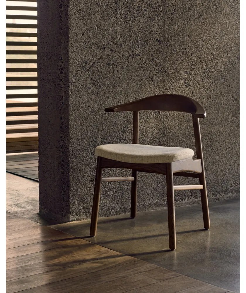 Barna-bézs étkezőszék Timons – Kave Home