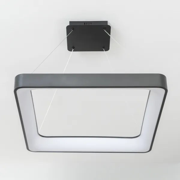 Brilagi - LED dimmelhető kábeles függeszték FALCON II LED/125W/230V 60x60 cm fekete +távirányító