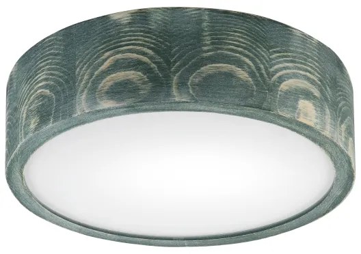 Brilagi - Mennyezeti lámpa PINO 1xE27/15W/230V fenyő/zöld átm. 27,5 cm