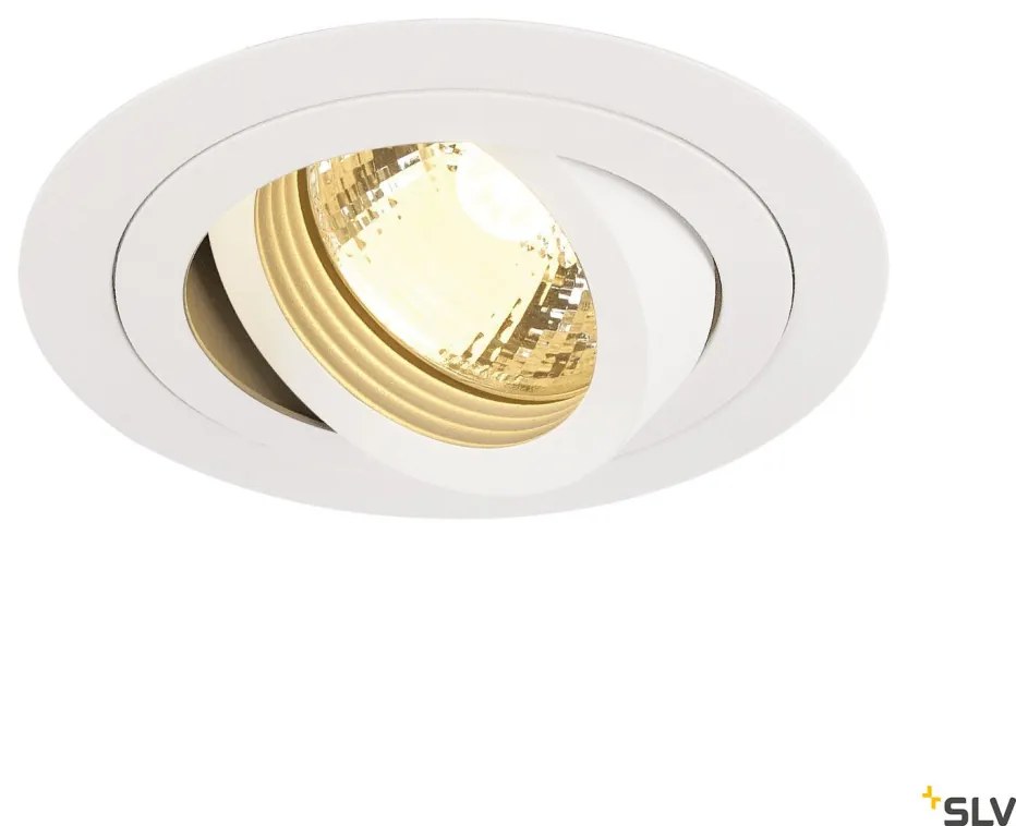 SLV NEW TRIA 113510 Beépíthető spotlámpa 1x50W/GU10 IP20