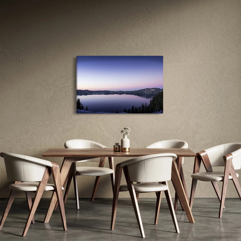 A tó képe (90x60 cm)
