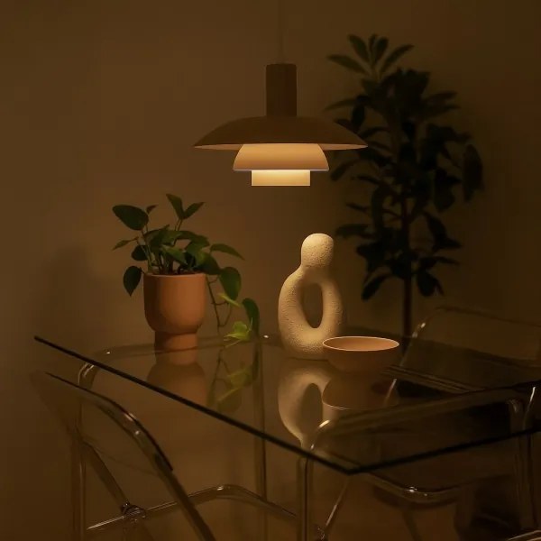 Kábeles függőlámpa FERRO 1xE27/15W/230V szürke