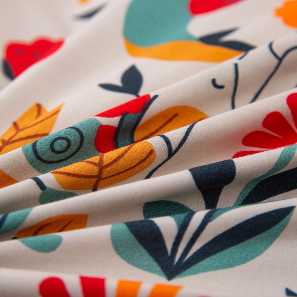 RETRO BIRD színes mikroszálas ágyneműhuzat Ágyneműhuzat mérete: 70 x 90 cm | 140 x 200 cm