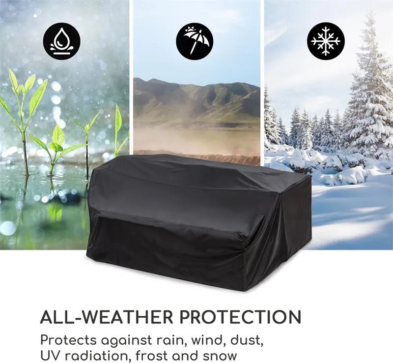 Blumfeldt Theia Raincover, védőburkolat, 100 % poliészter, időjárásálló, fekete