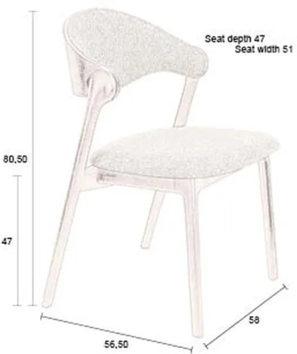 Babington design szék
