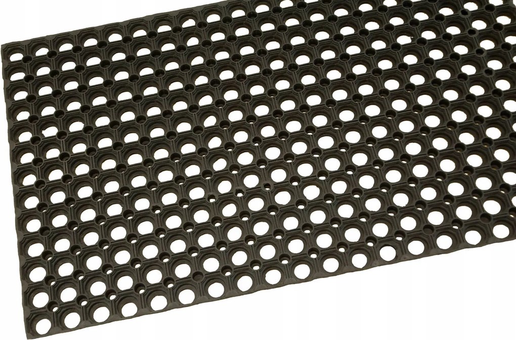 Lábtörlő Kültéri Áttört 22 mm Gumiszőnyeg 50x80 cm