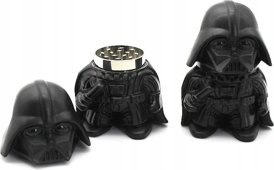 Daráló crusher grinder Darth Vader szárított gyógynövények