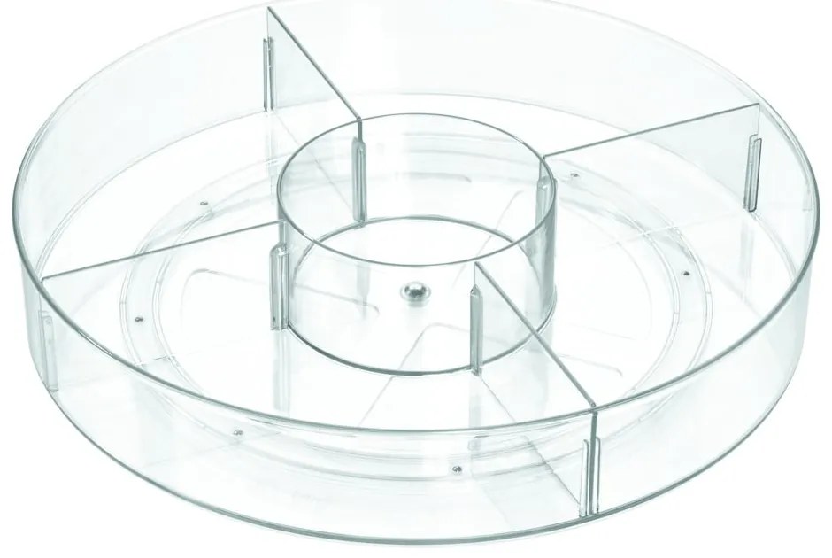 Kerek átlátszó tárolódoboz, ⌀ 45,7 cm - iDesign The Home Edit