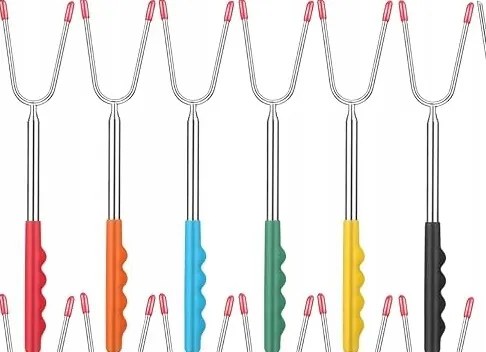 Fókuszvilla szett grillezéshez (villa) 114 cm 4 db-os