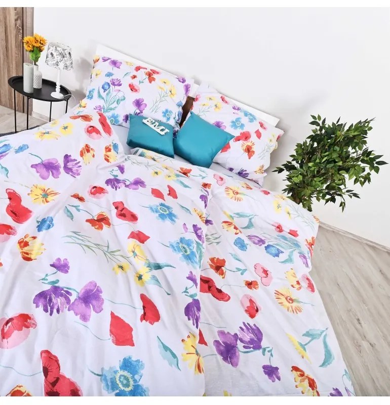 EMI Summer flanel ágyneműhuzat, A standard egyszemélyes ágy szett tartalma: 1x 140x200 + 1x 70x90