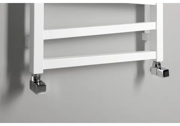 Sapho - Fürdőszobai törölközőszárító ZIG 406W/230V 50x110 cm fehér