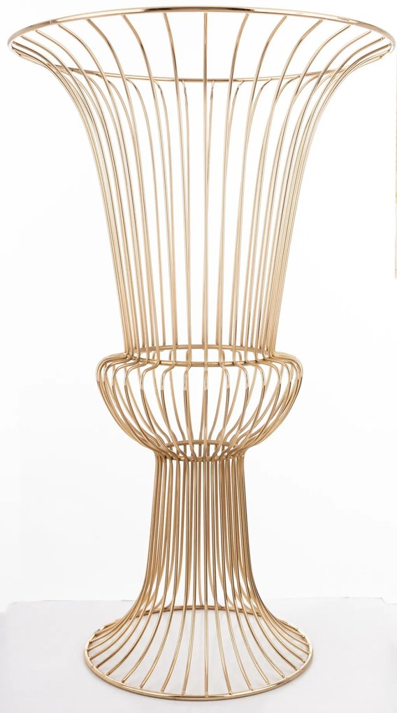 Fém Arany fém állvány 70x43x43cm