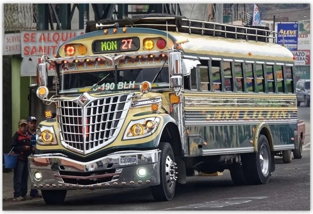 Poszterek 200x135 Busz Haszongépjármű