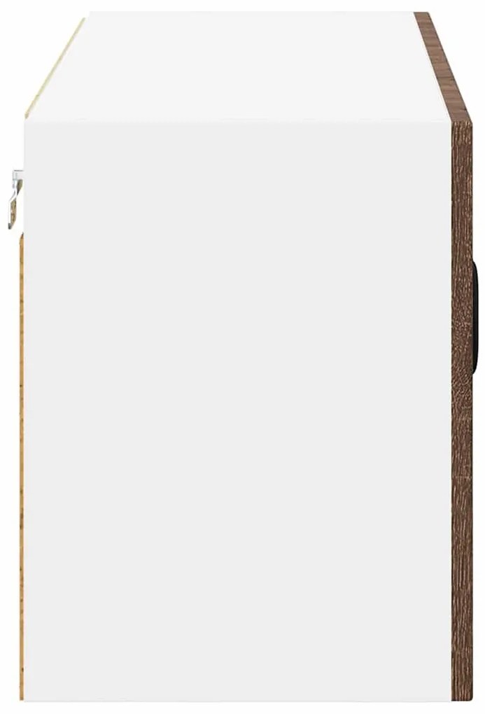 Fali konyhaszekrény Barna Tölgy 80 x 31 x 40 cm Faanyag