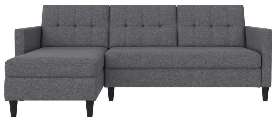 Szürke sarokkanapé Hartford – Støraa