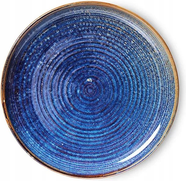 Ebédlő tányér Chef Ceramics Rustic Blue, HKLiving