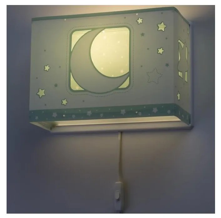Dalber D-63238H - Gyerek fali lámpa  MOONLIGHT 1xE27/60W/230V