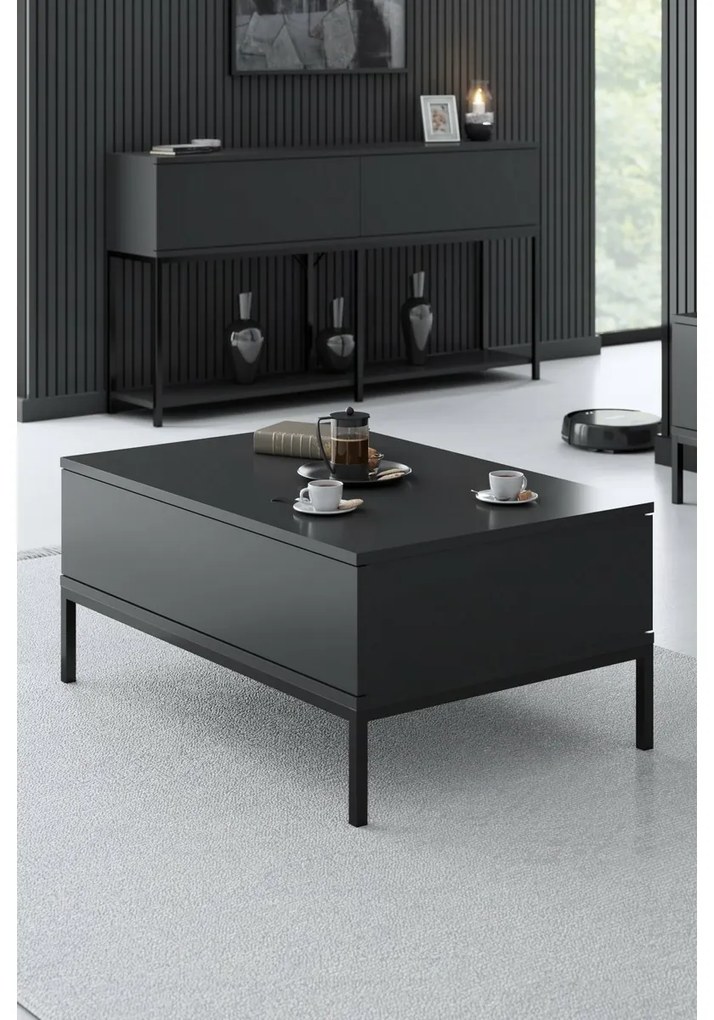 Lord Anthracite and Black konferenciaasztal