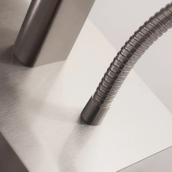 Eglo 96478 - LED flexibilis lámpa PASTERI 1xE27/40W+LED/3,8W taupe