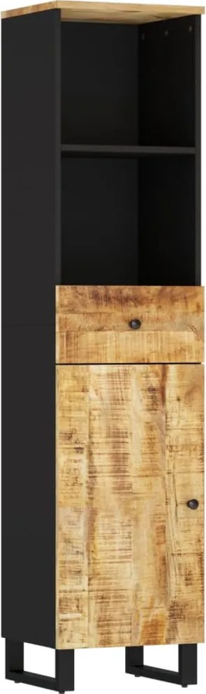 vidaXL tömör mangófa fürdőszobaszekrény 38 x 33 x 160 cm
