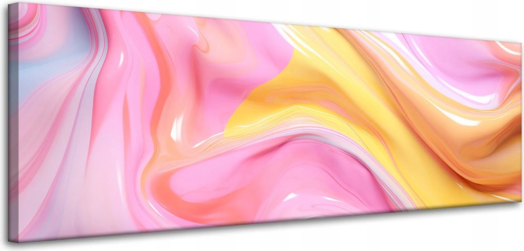 Vászonkép Absztrakt világ tele színekkel 120x40