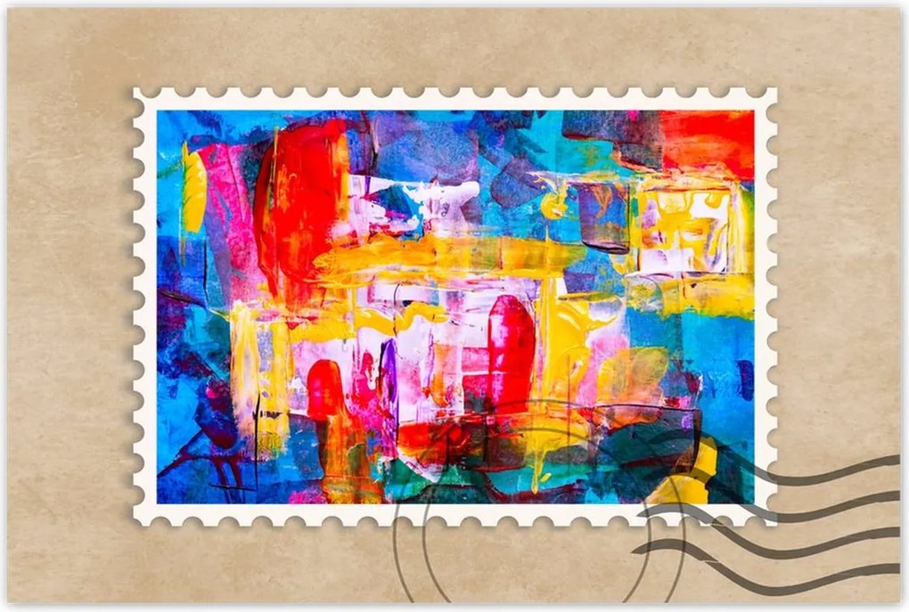 Poszterek 90x60 Absztrakt Vicky