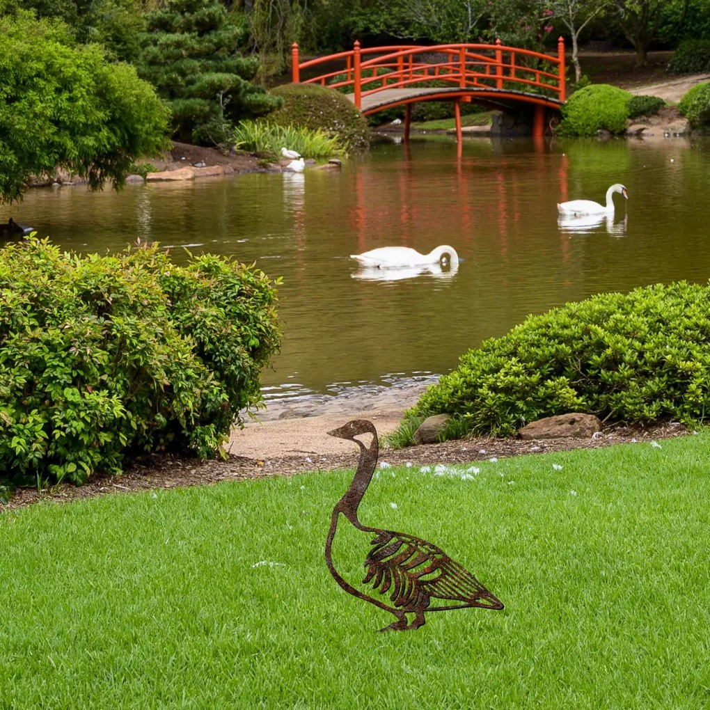 Goose fém kerti dísztárgy, 60×37 cm – TR565TNL1284