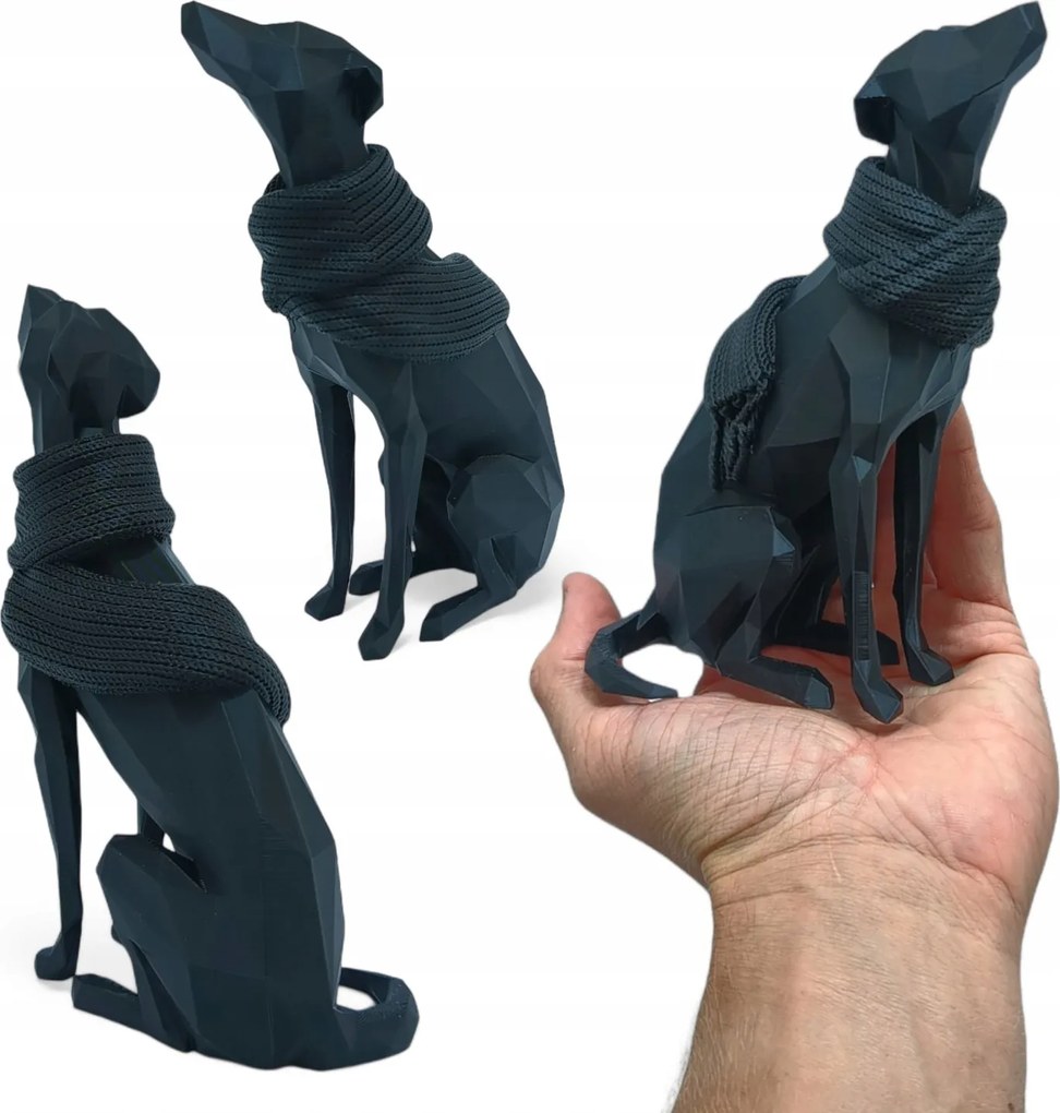 Agár figura, The Whippet, Kutya, Agár Díszítő Figura