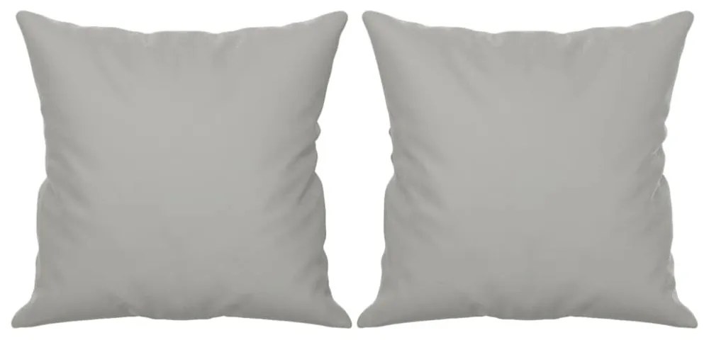 3 személyes világosszürke mikroszálas kanapé párnákkal 180 cm